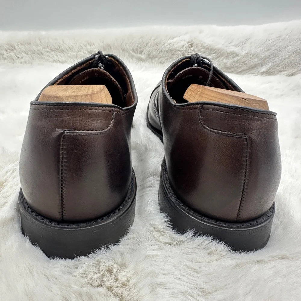 NWOT Allen Edmonds Park Avenue‎ Cap-toe dress shoe Brown oxfords 10.5 B